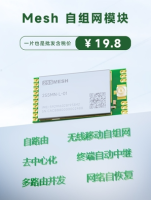 255Mesh无线LoRamesh透传模块SX1268串口类WI-SUN 去中心化自组网