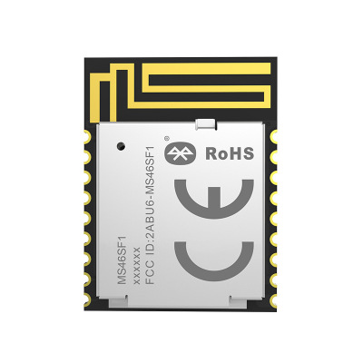 厂家直供MS46SF11 nRF52805蓝牙模块低耗高速透传过FCC/CE等认证