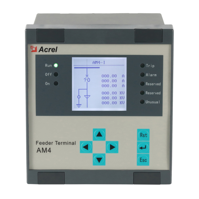 安科瑞微机综合保护器AM4 中压 PT保护 备用电源自动投切保护装置图片