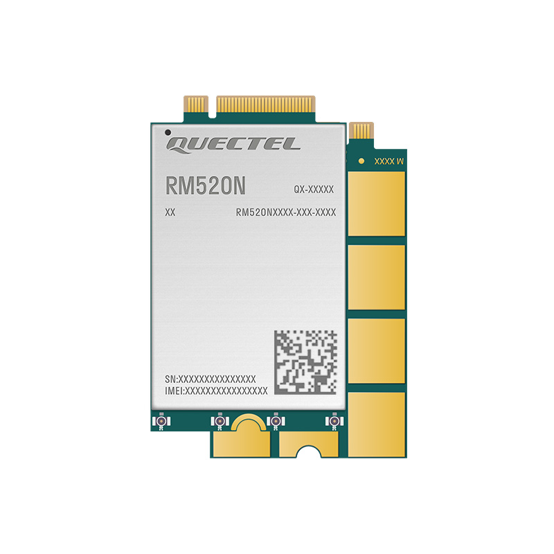 移远RM520N-GL物联网5G全网通模块高通芯片M.2封装支持GPS定位图片