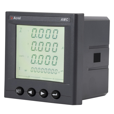 安科瑞多功能数字电表AMC96L-E4/KC嵌入式安装液晶面板电力测量仪表