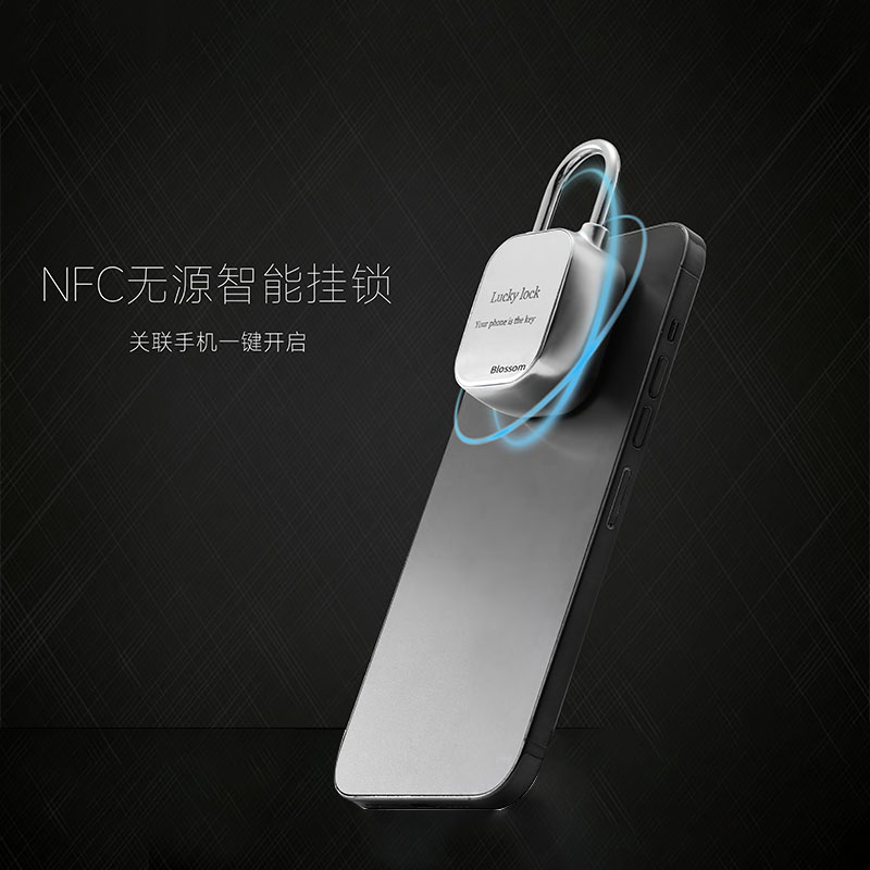 梅花NFC挂锁图片