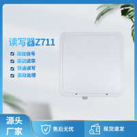 仓库盘点专用8dbi圆极化一体天线读写器