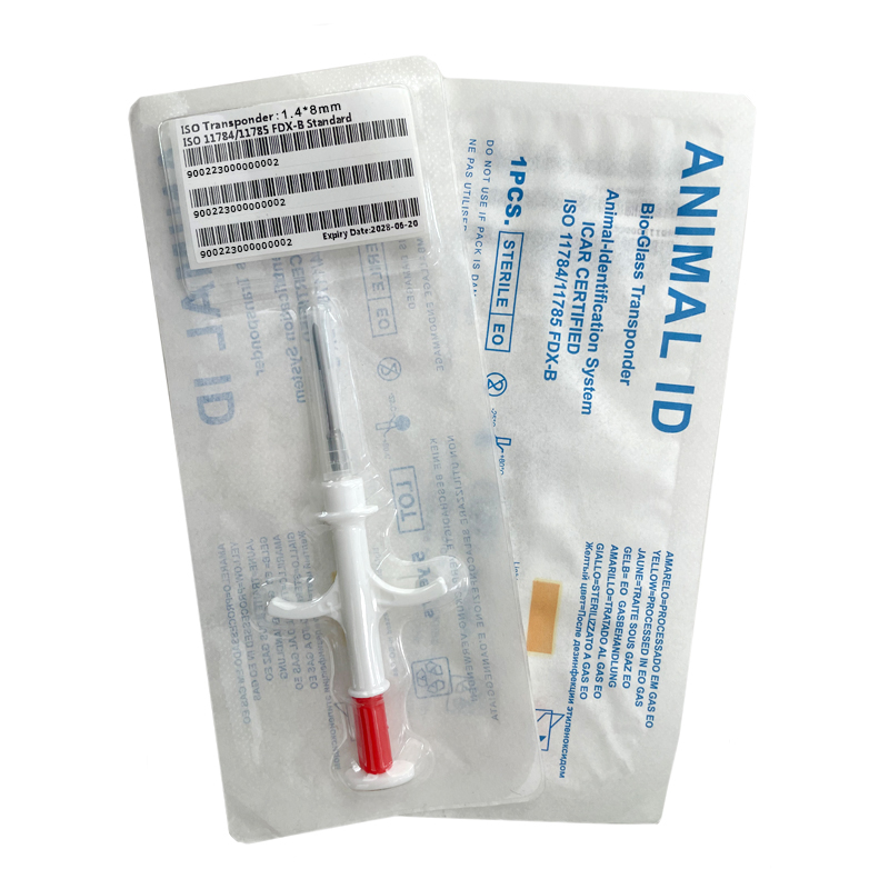 FRD026N3一次性植入式动物芯片注射器吸塑包装宠物身份识别1.4*8mmICAR认证图片