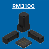 RM3100 3轴磁力计 无人机自动驾驶 飞行控制系统