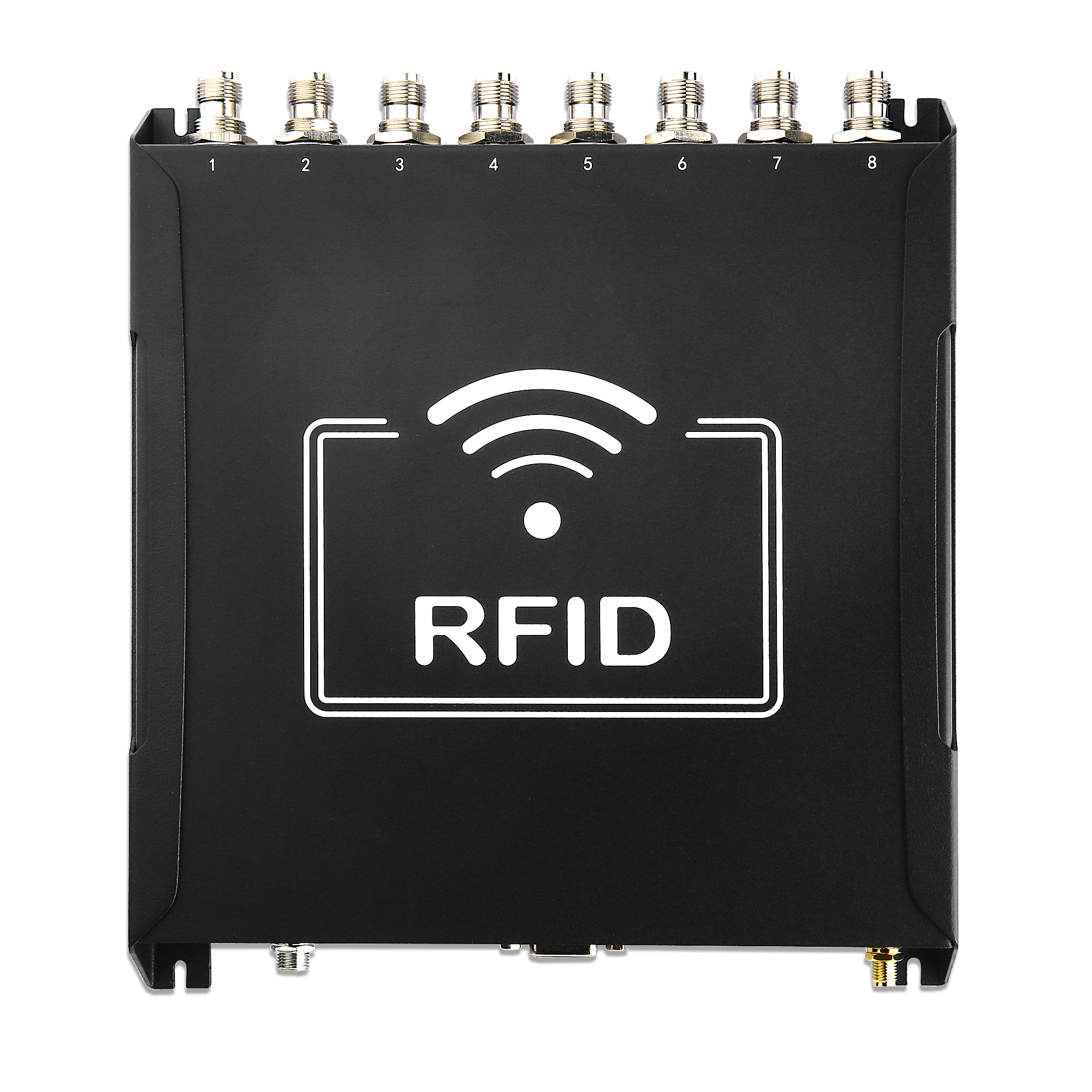 UHF RFID超高频八通道读写器 资产管理柜档案柜18000-6C/6B 国军标GJB7377.1A读写器图片