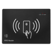 UHF RFID桌面式发卡器 近距离读写卡Type-C接口 支持光标输入 国军标发卡器GJB7377.1A 零售结算台 