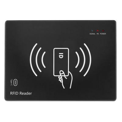 UHF RFID桌面式发卡器 近距离读写卡Type-C接口 支持光标输入 国军标发卡器GJB7377.1A 零售结算台 