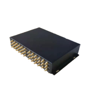 RFID三十六通道大功率高频读写器200张/秒 批量群读ISO/IEC 18000-3M3智能书柜读写器3299TZF-FZ36