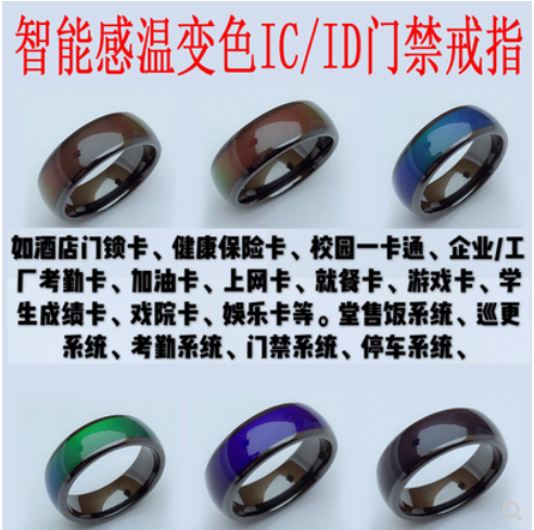 RFID陶瓷戒指图片