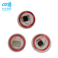 RFID餐盘标签 13.56mhz高频密胺餐具电子标签 ICODE SLIX耐高温餐盘标签