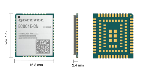 移远4G模块，EC801E图片