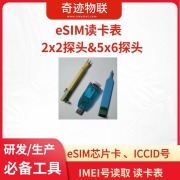 eSIM芯片卡 ICCID号 IMEI号读取 读卡表 研发/生产/运维必备工具