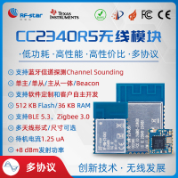 TI CC2340R5低功耗蓝牙数传模块