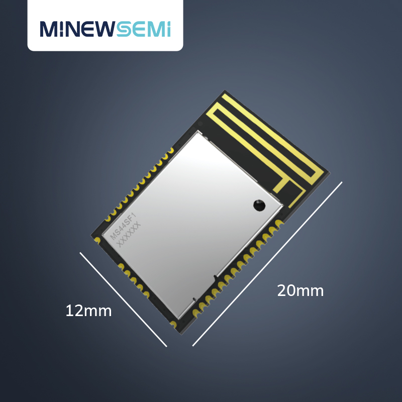 nRF52820芯片透传模块MS44SF11远距离传输车规级温度主从一体模块图片