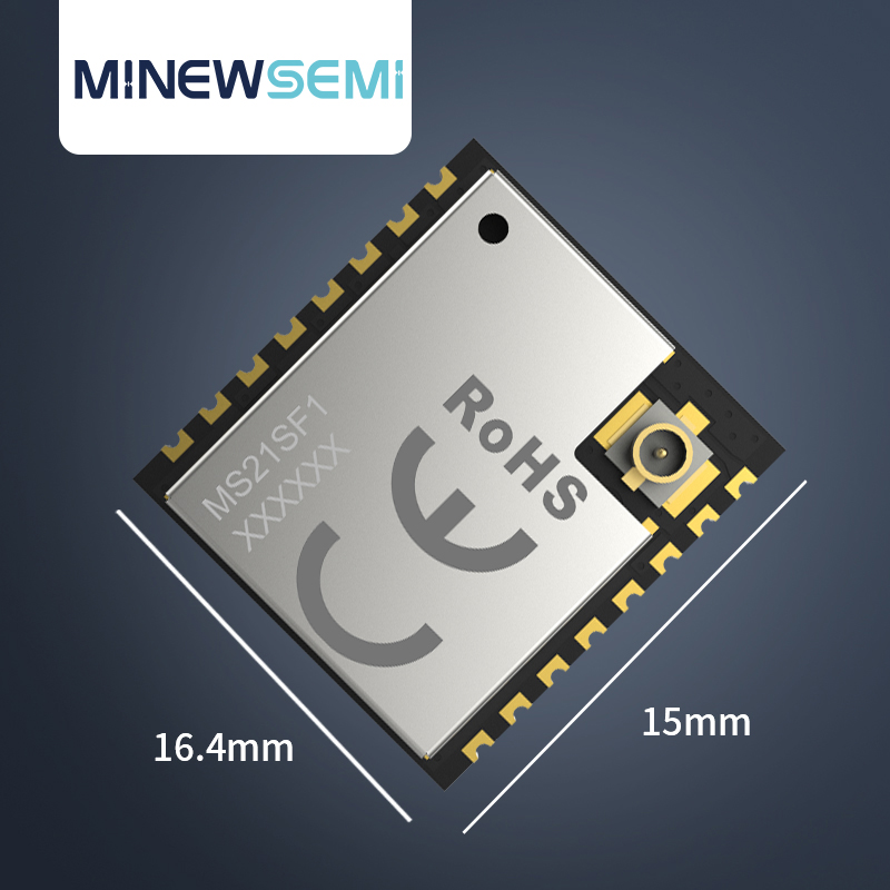 LoRa模块超远距离MS21SF1-LLCC68抗干扰能力强 多IO口模组图片