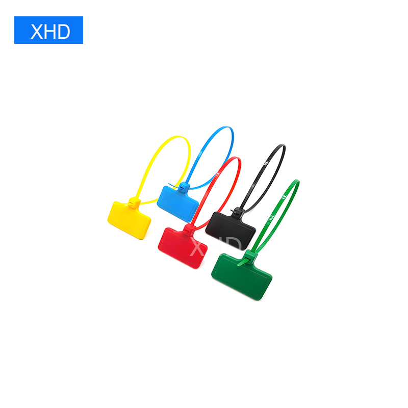 RFID超高频重复使用扎带高频IC电线电缆管理电子标签图片