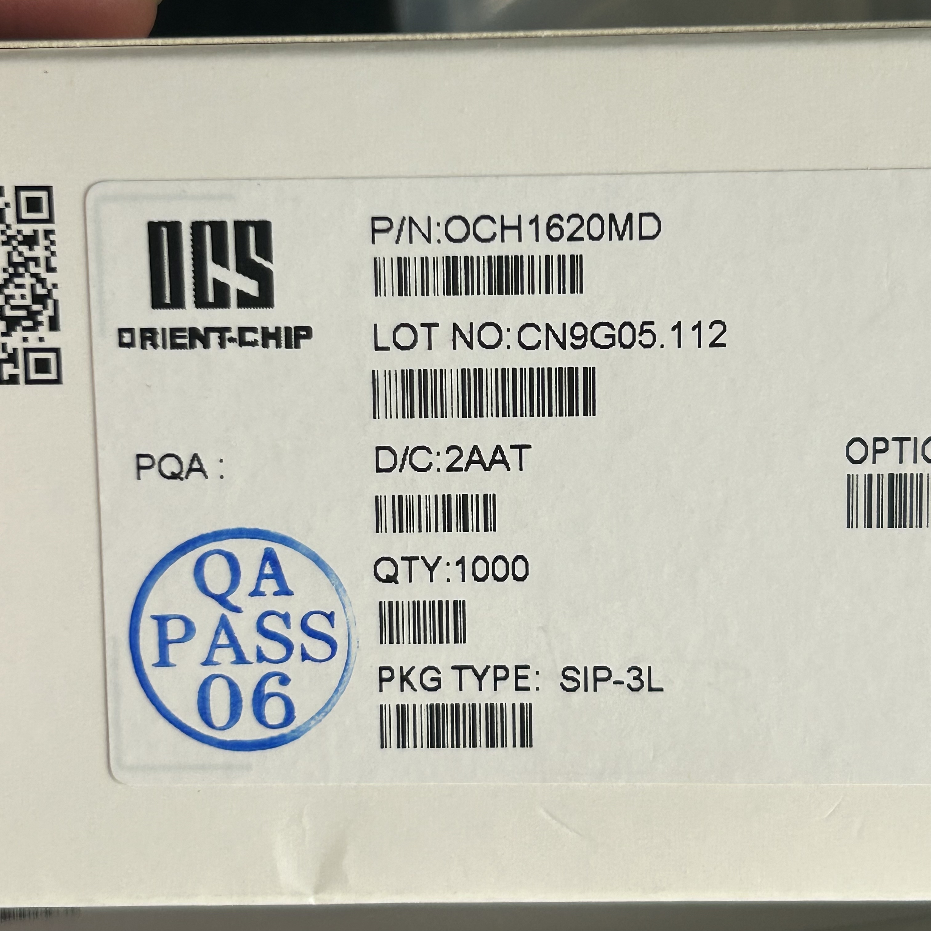 OCH1620MD  磁开关霍尔传感器 OCS图片