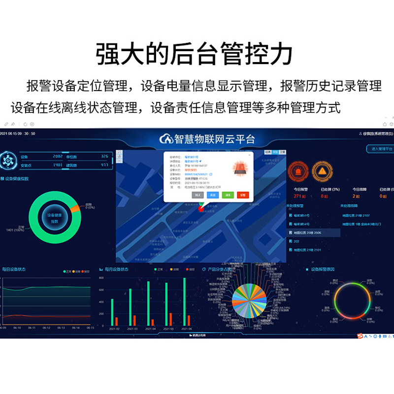 智能4G老人跌倒摔倒毫米波雷达探测感应家庭独居家养老院人体存在传感报警器图片