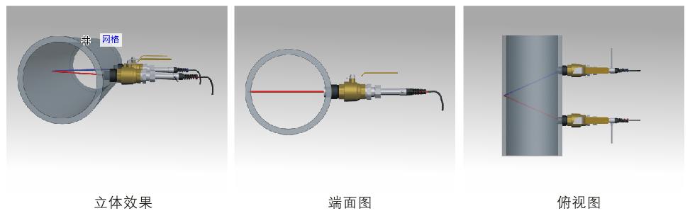 0.5级多功能插入式超声波流量计DCT1188W图片