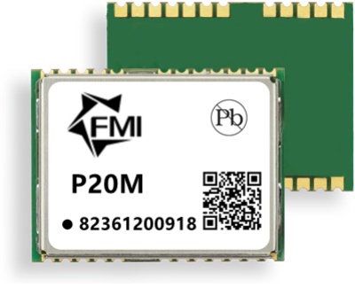 菲曼科技P20M全系统双频单天线RTK定位模组，功耗低于50mw