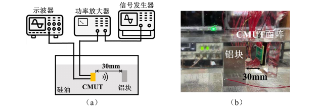 宽带放大器在CMUT 阵列的超声反射成像研究中的应用图片