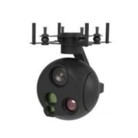 迈视达新品上市T100-25L-V10三轴三光640分辨率目标定位光电吊舱