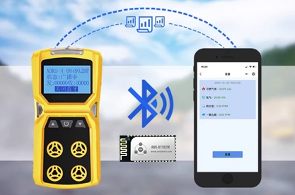 气体检测仪蓝牙模组方案图片