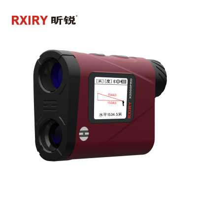 RXIRY昕锐 X2000PRO测距望远镜测高仪激光测距仪远距离0.1M测水平距直线距测高差测倾角单点测速