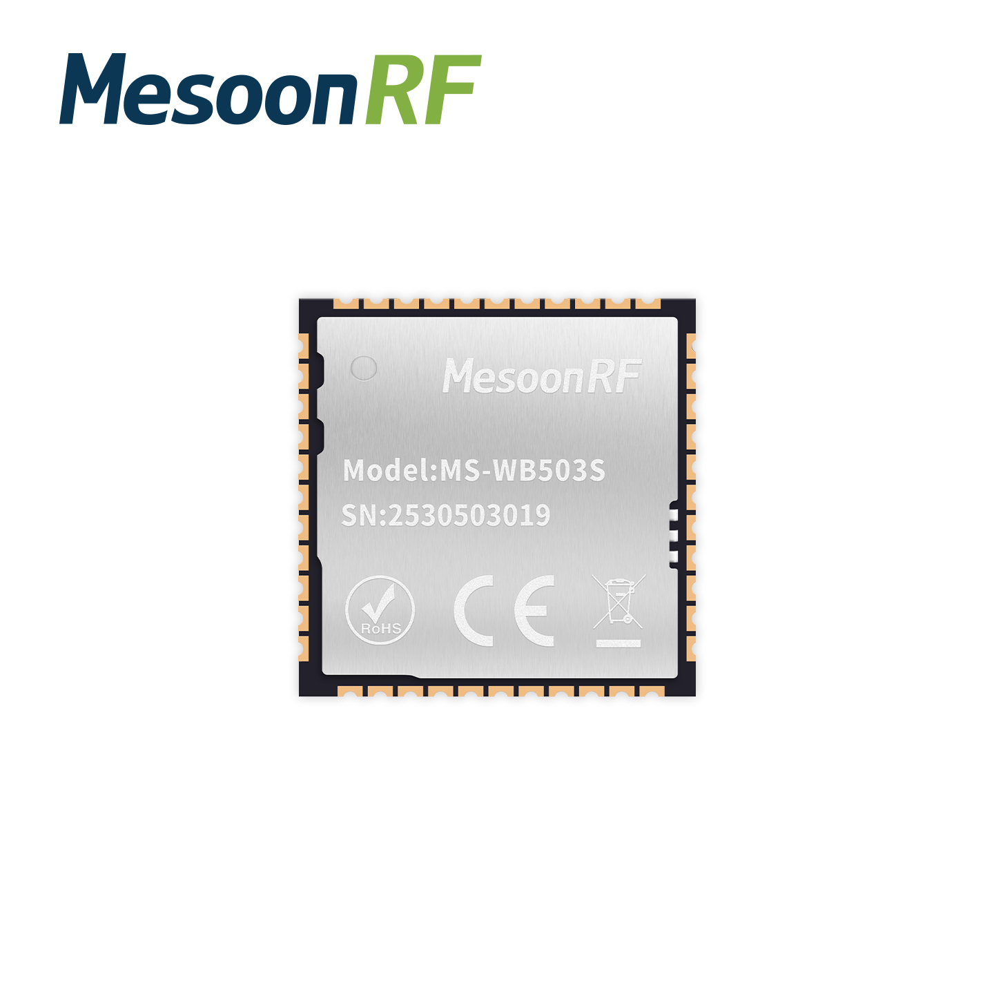 WiFi 6模组2.4G/5G双频双模BT5.4蓝牙模块蓝牙网关/网卡MS-WB503S图片