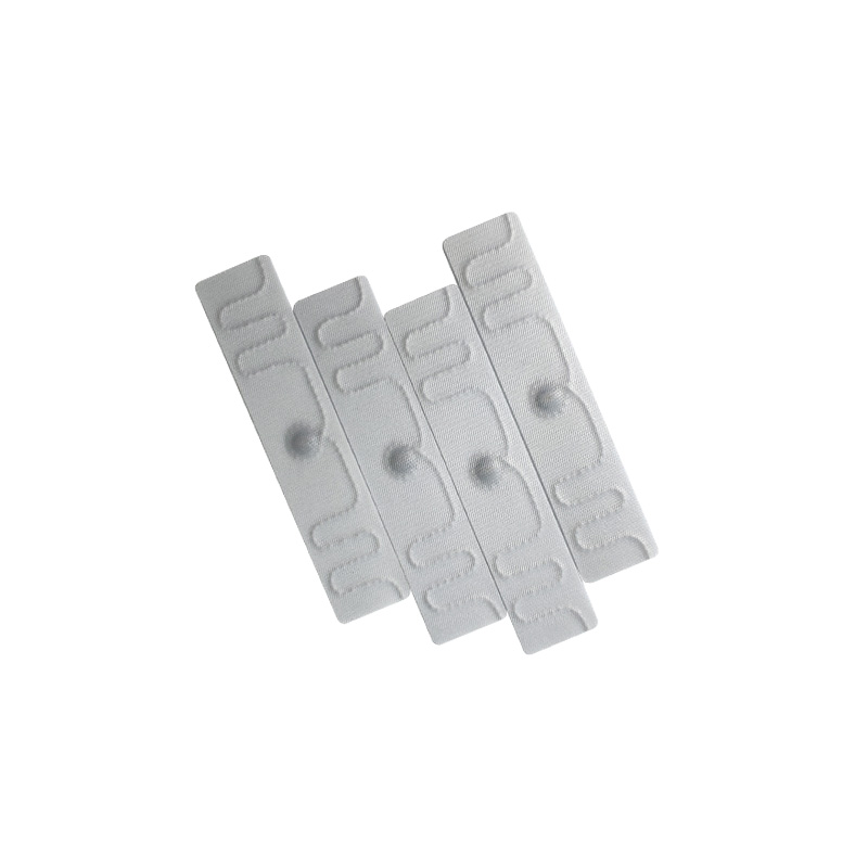 RFID洗涤标签服装酒店布草洗衣超高频柔性水洗无纺布织唛电子标签图片