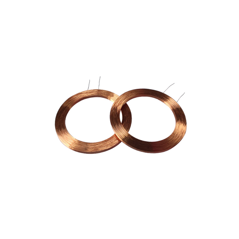 定制低频电感线圈动物耳标专用线圈自粘空心圆形漆包线铜线线圈图片