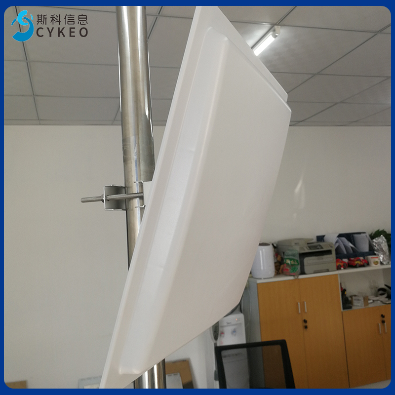 超高频rfid天线高增益低驻波12dbi圆极化室外防水远距离天线图片