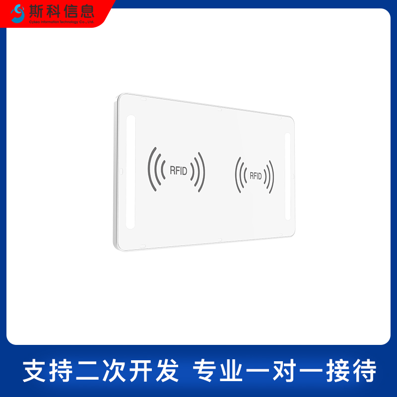 服装店防盗专用AI智能RFID吸顶通道门禁实时报警无人值守管理方案图片