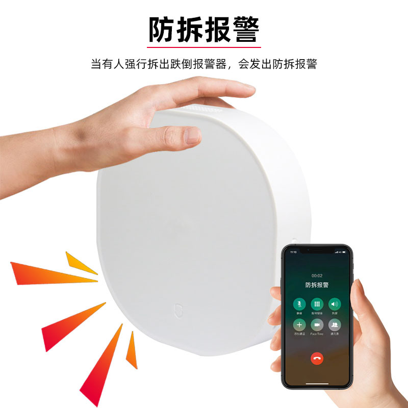 60G家用毫米波雷达养老院系统人体存在传感器WiFi老人跌倒报警器图片