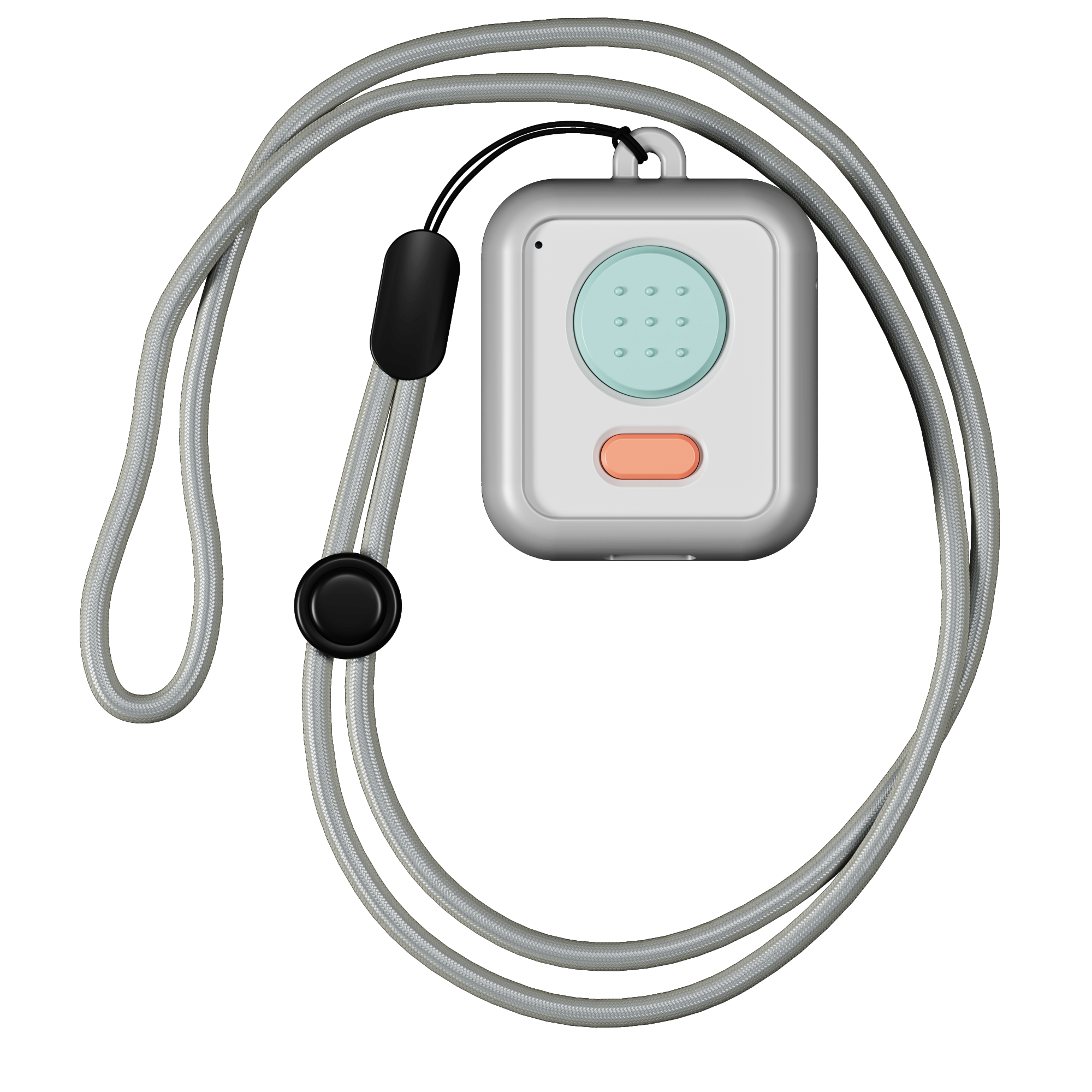 挂脖4G心率血压老人家用监测防水报警器一键SOS通话腕带智能手环图片