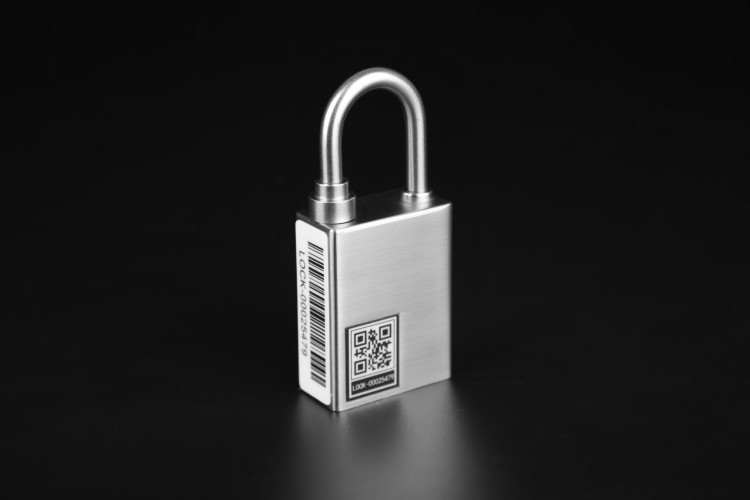 NFC无电挂锁 NFC挂锁 NFC智能锁 钥匙反向供电图片