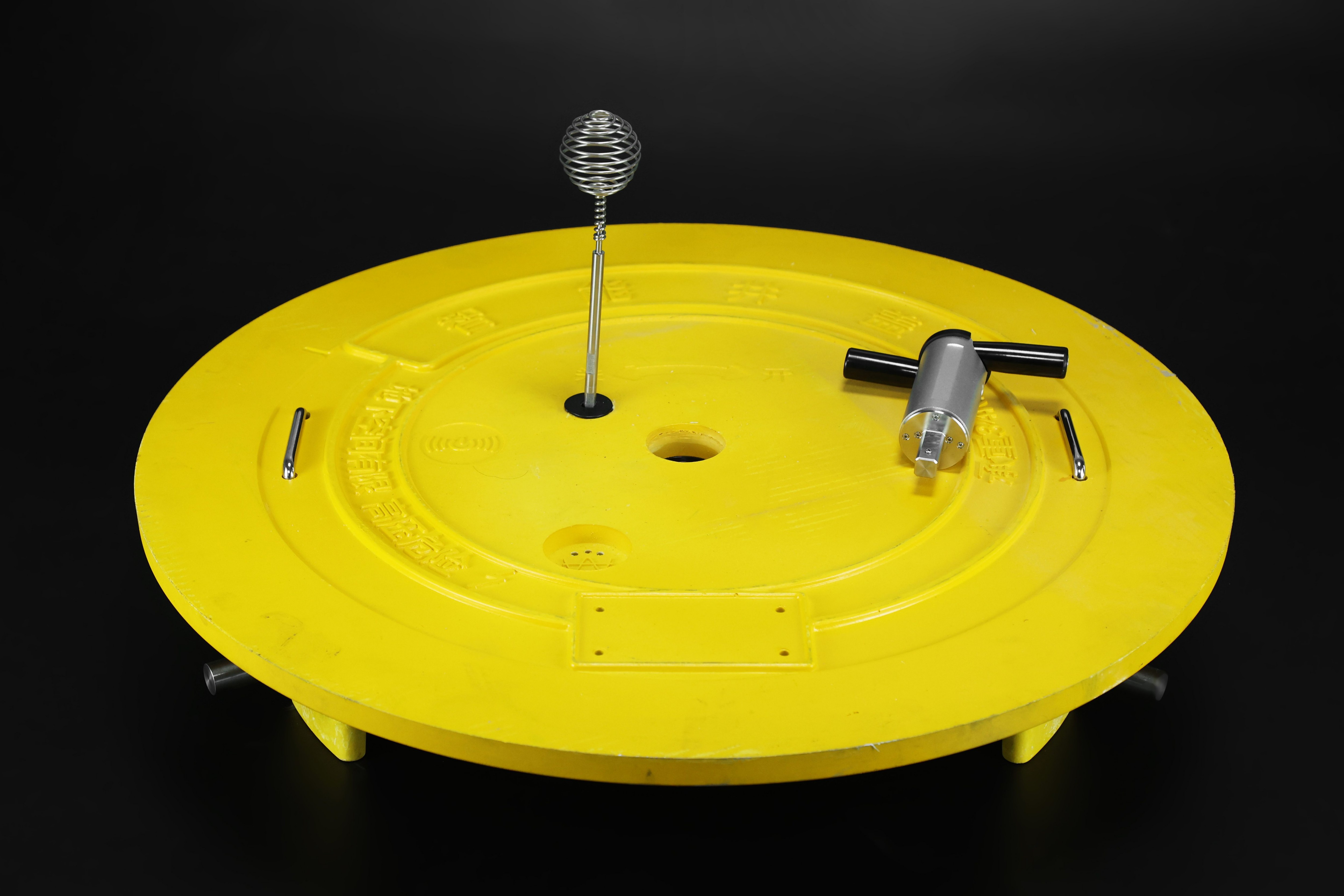 智能井盖锁 无源井盖 电子井盖锁 市政图片