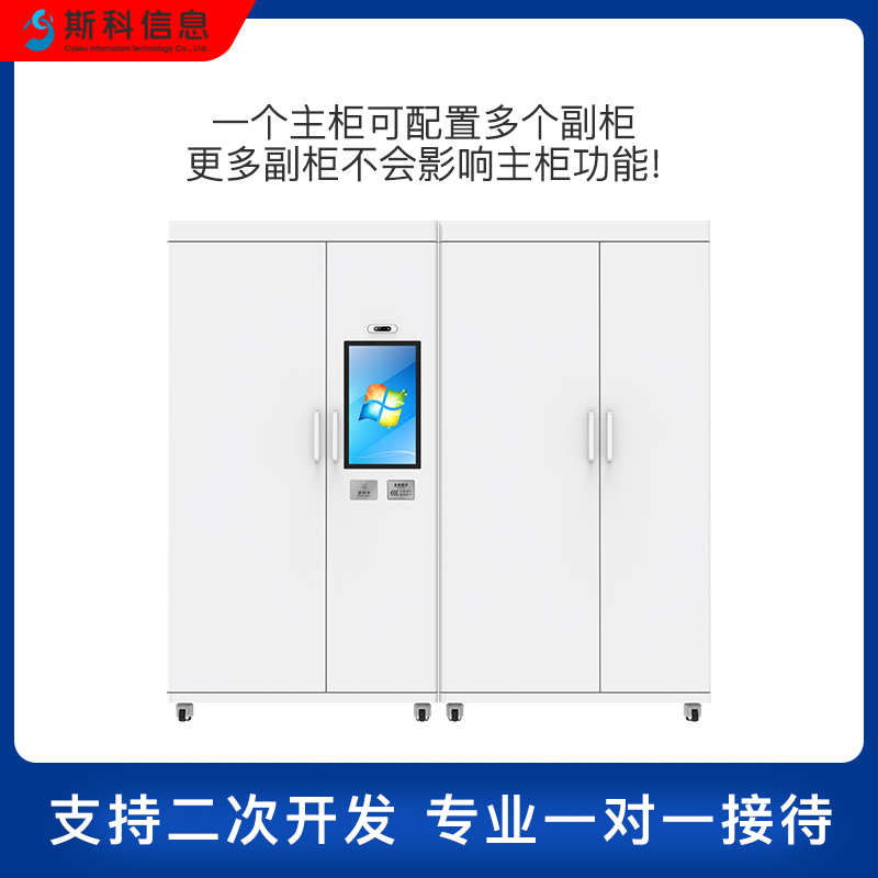 高效防盗室外款RFID智能工具柜工地仓库工具实时盘点智能存取柜图片