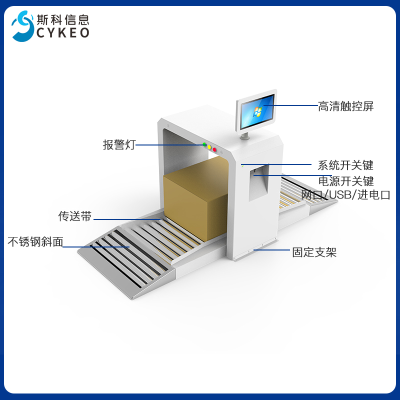 RFID采集龙门隧道机自动化动态读取系统大仓库制造业批量盘点设备图片