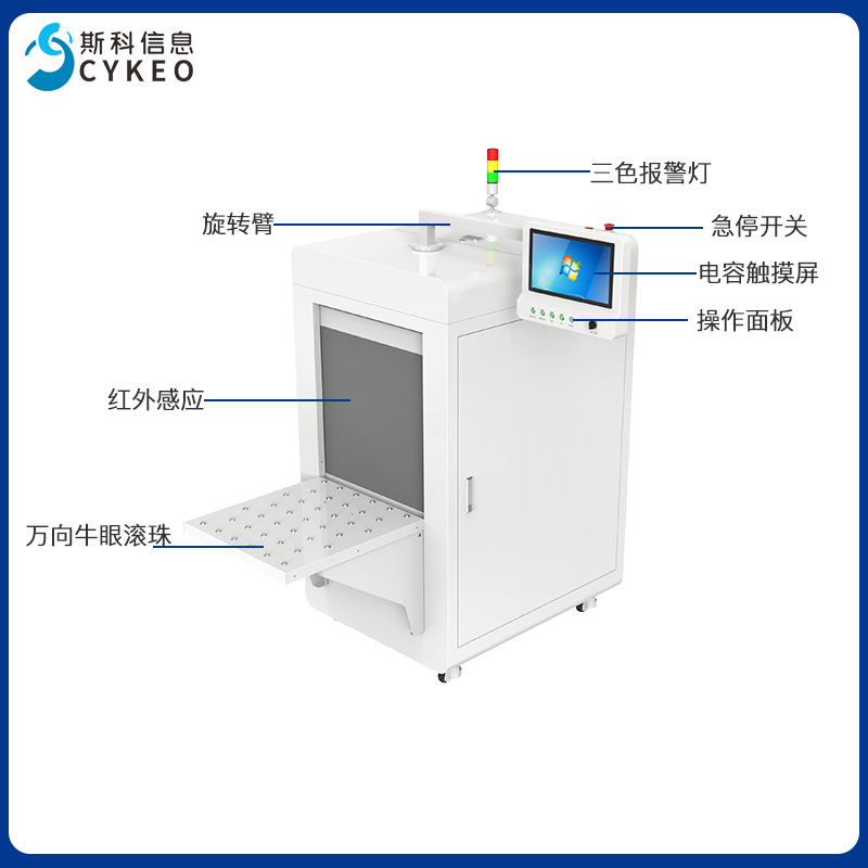 RFID隧道式盘点通道机自动化产线物流包裹分拣无人化仓库管理设备图片