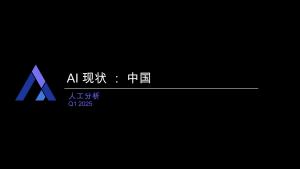 2025Q1人工智能现状分析：中国