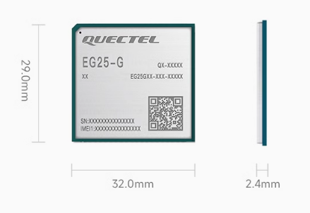移远EG25-G物联网4G全网通CAT4模组图片