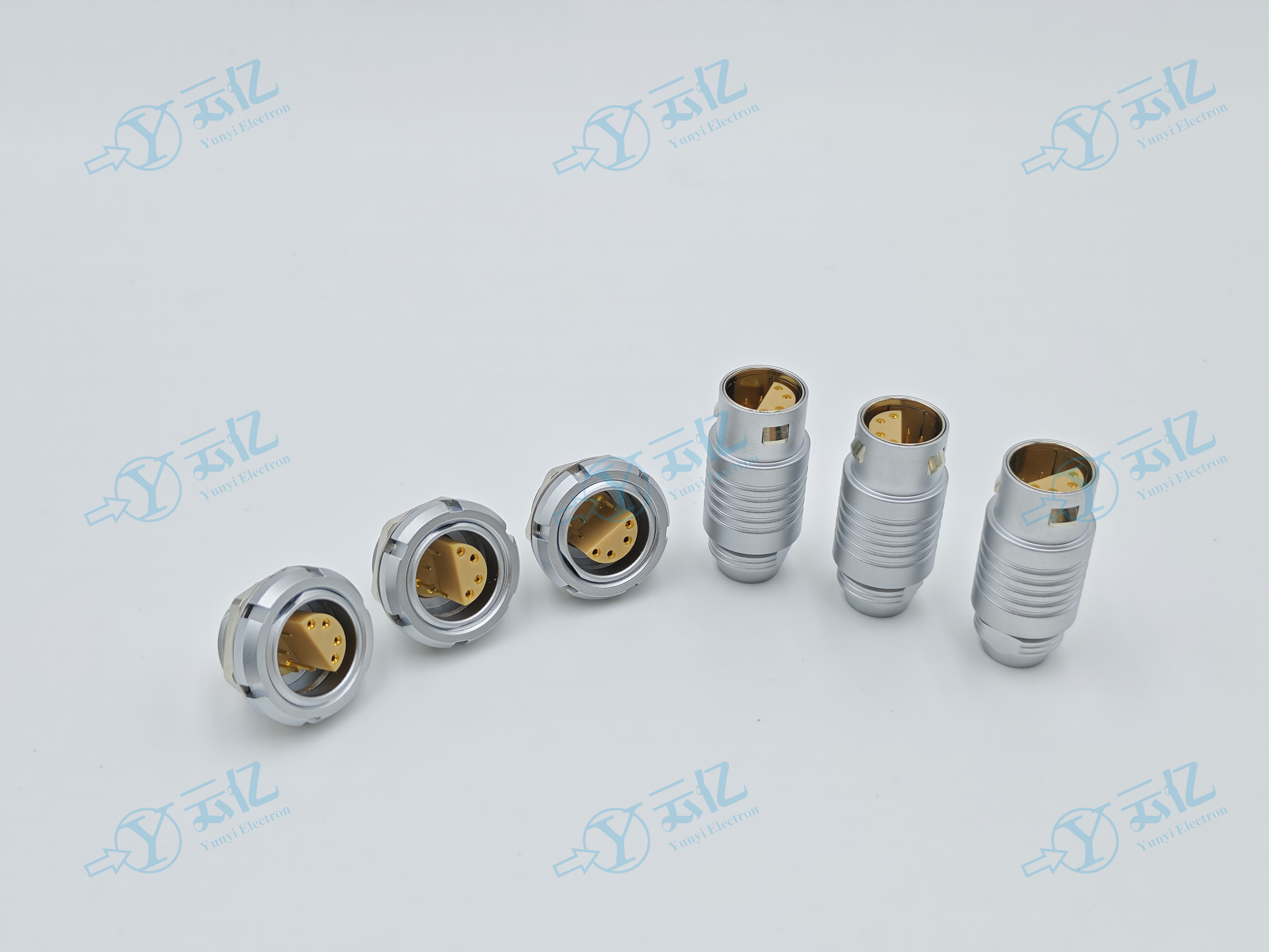 兼容LEMO ODU 158厂推拉自锁连接器 航空插头插座图片