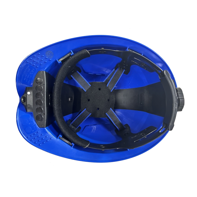 4G/GPS/北斗定位智能巡检安全帽建筑工地/定位安全帽图片