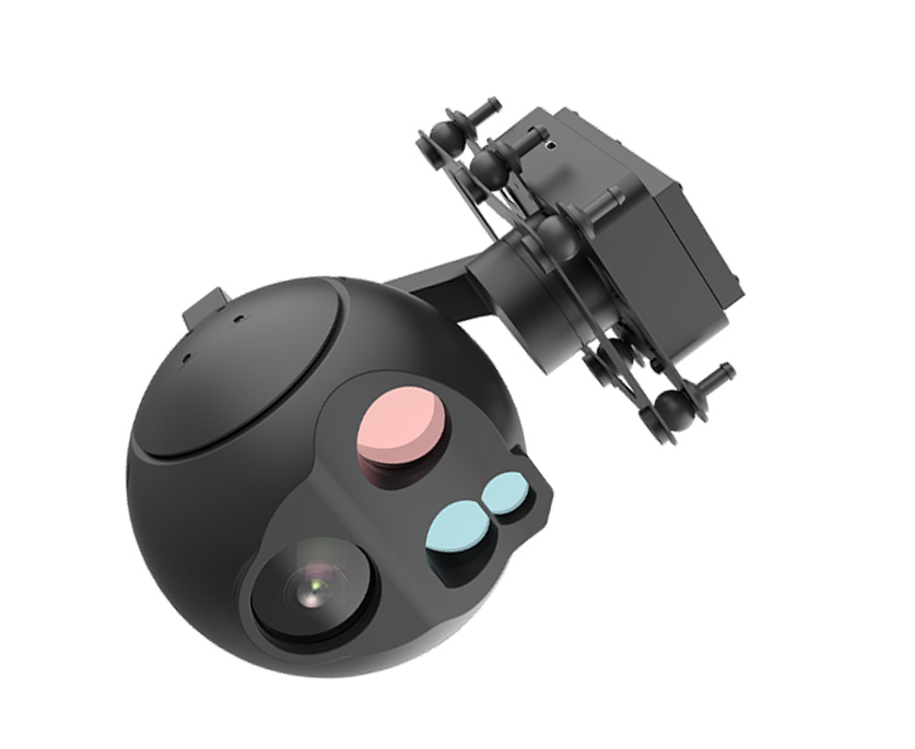 跨境MISDA T130PRO-45L-V30 45MM大镜头三光（30X）吊舱热成像遥感数据云台图片