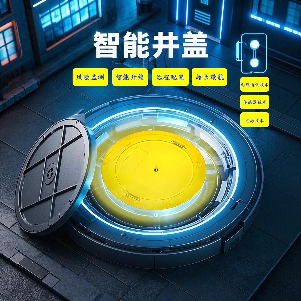  智慧井盖 智能窨井 无线智能电子井盖生产厂家图片