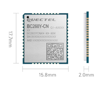 移远BC260Y物联网全网通nbiot模块移芯芯片MQTT协议小尺寸模组图片