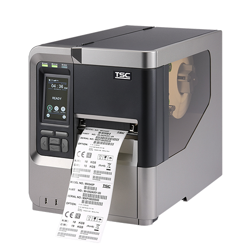 TSC MX341P工业级条码标签打印机图片
