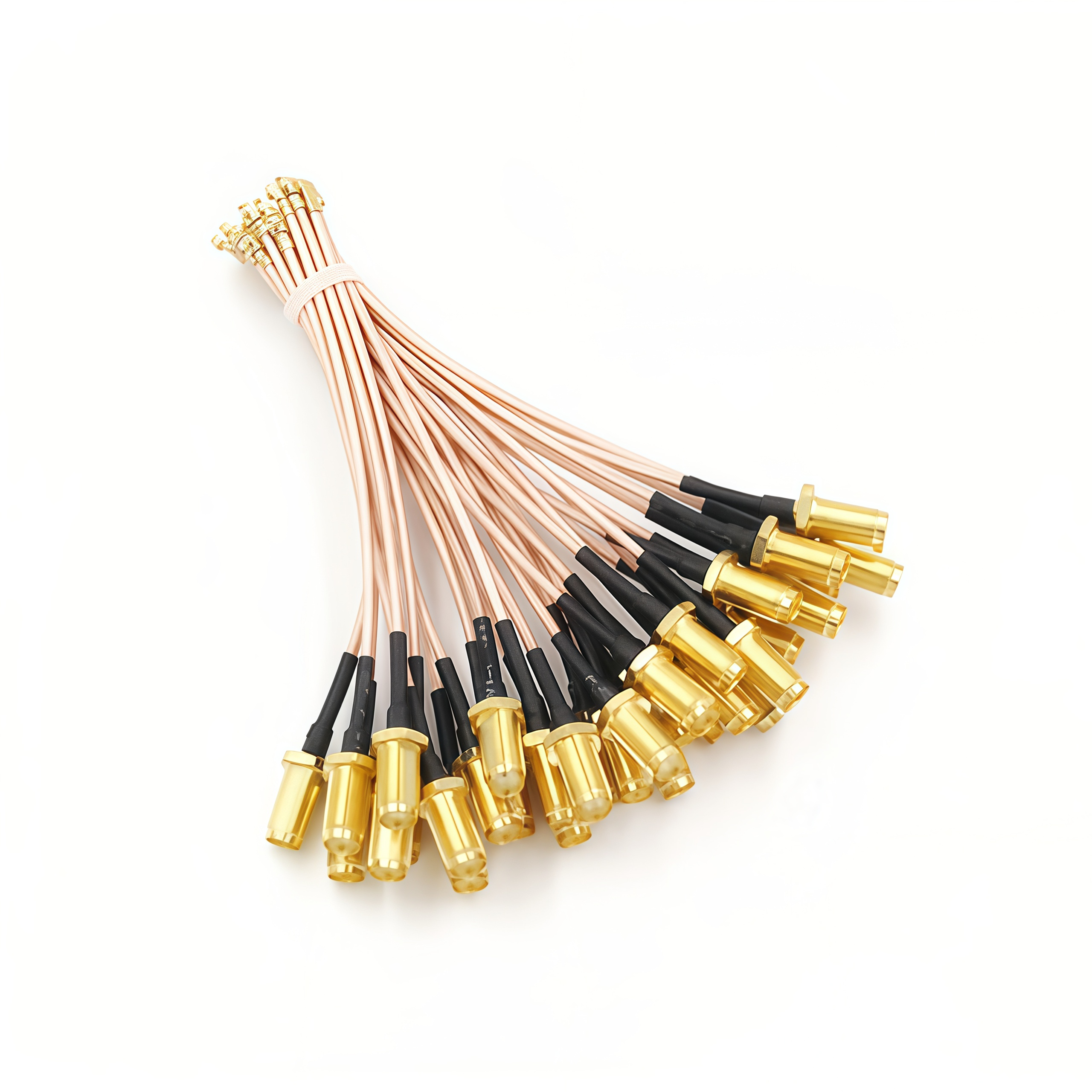 天线转接线 射频同轴线 SMA 母头外螺内孔转IPEX G1/ UFL  RG178 线长150mm  4件套 RF射频连接线  适用所有射频发射 / 接收通信系统图片